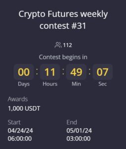 Crypto Futures weekly contest #31.
