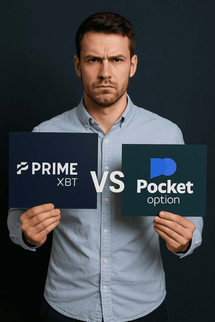 Сomparing PrimeXBT and Pocket Option.